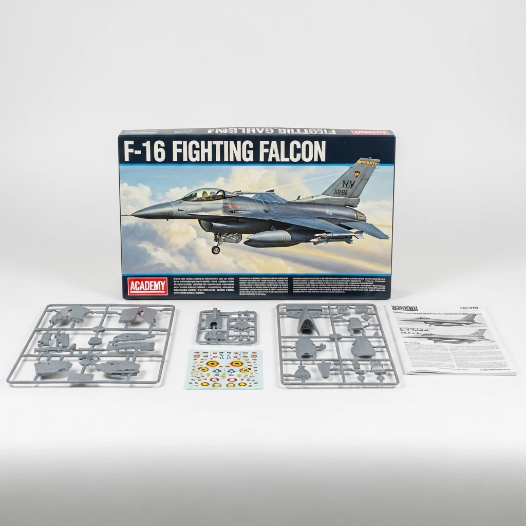 Academy F-16 Fighting Falcon model kit image 3