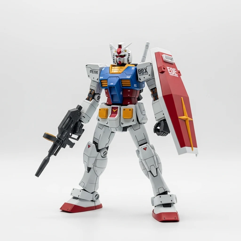Bandai Gundam RX-78-2 model kit