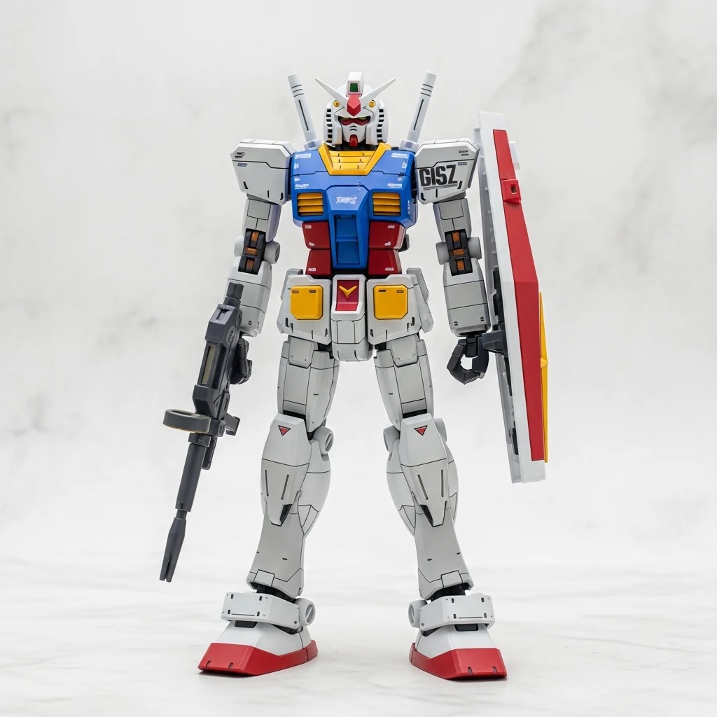 Bandai Gundam RX-78-2 model kit image 2