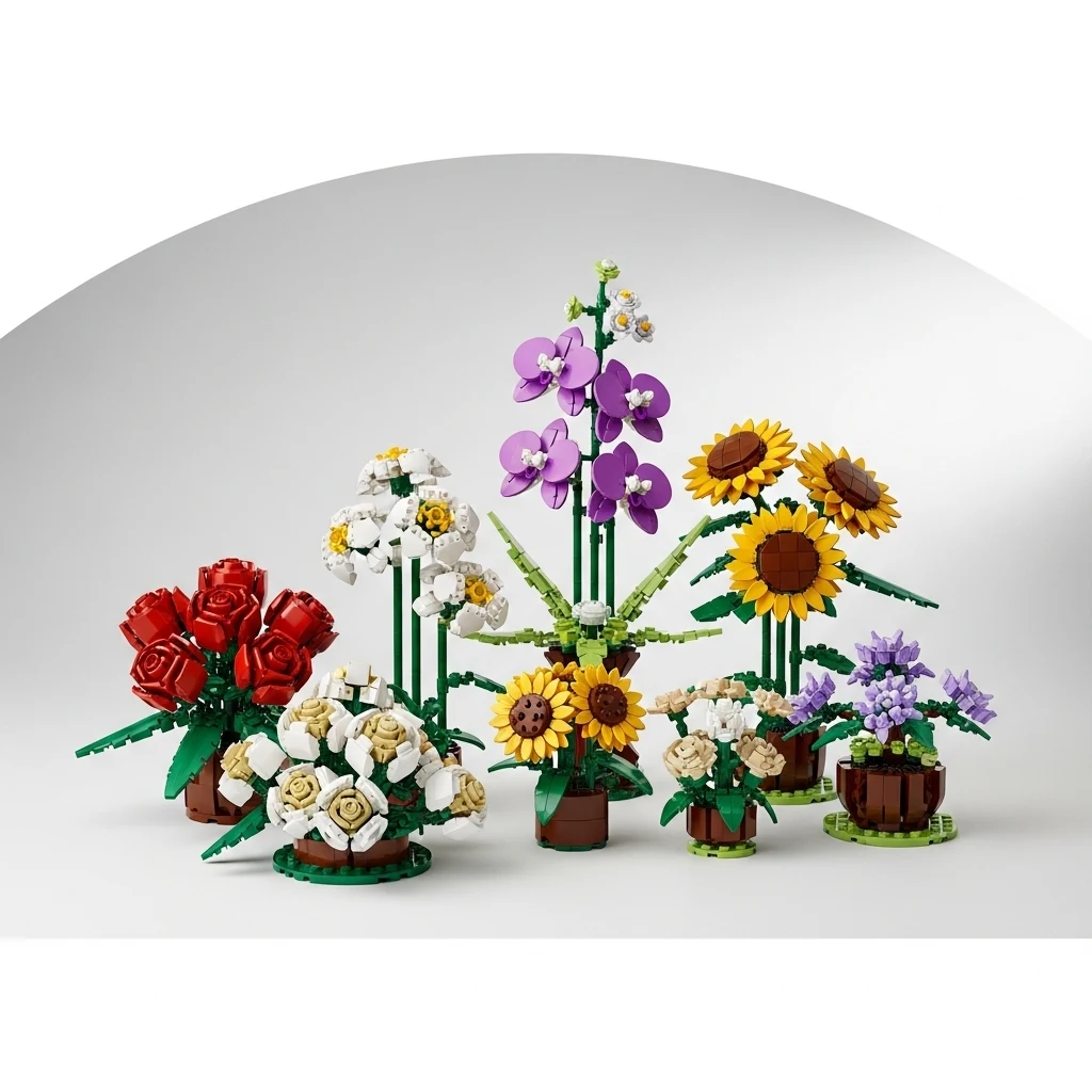 LEGO Creator Botanical Collection flowers image 2