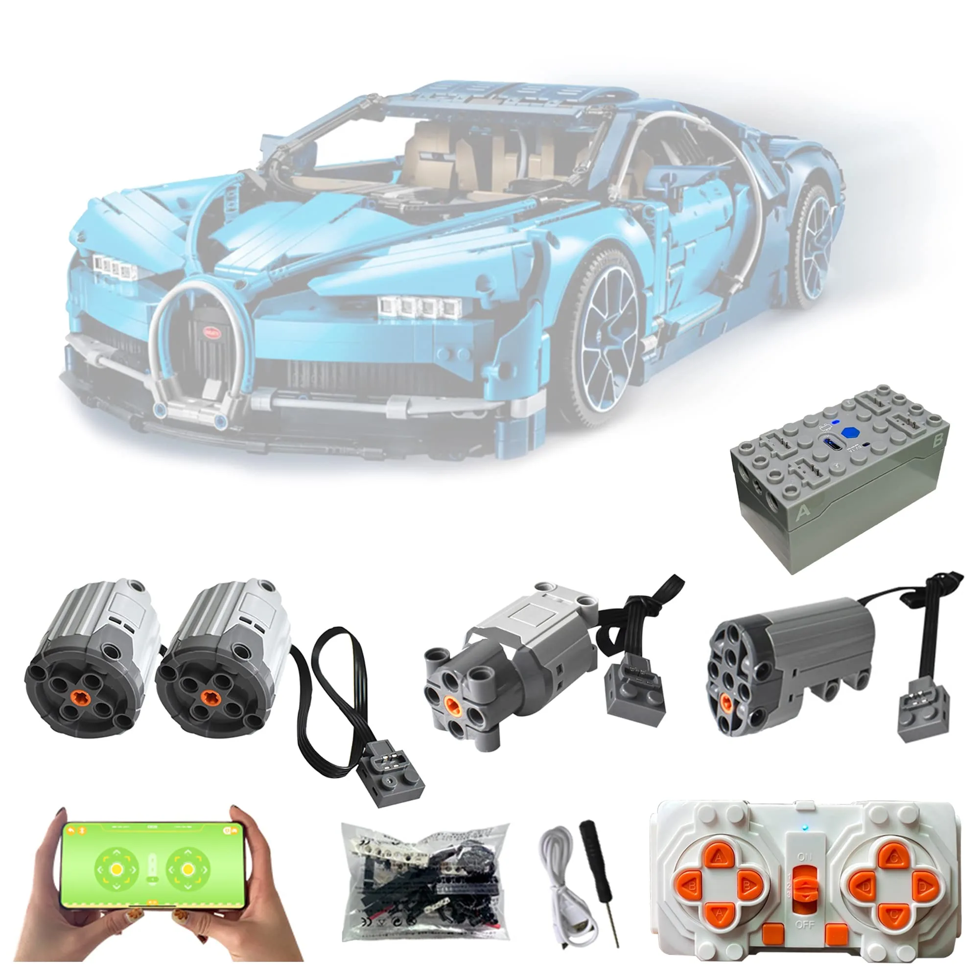 LEGO Technic Bugatti Chiron set image 2