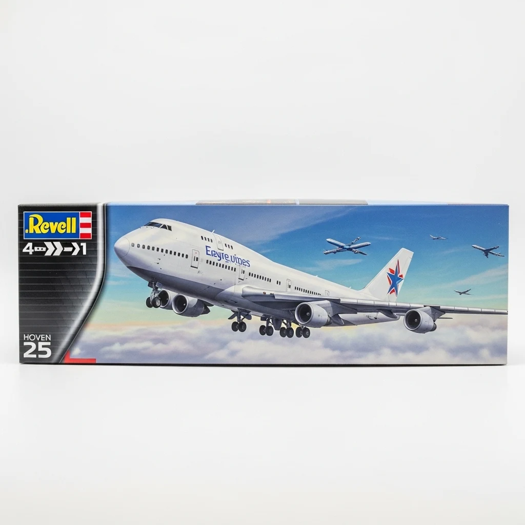 Revell Boeing 747 airplane model kit
