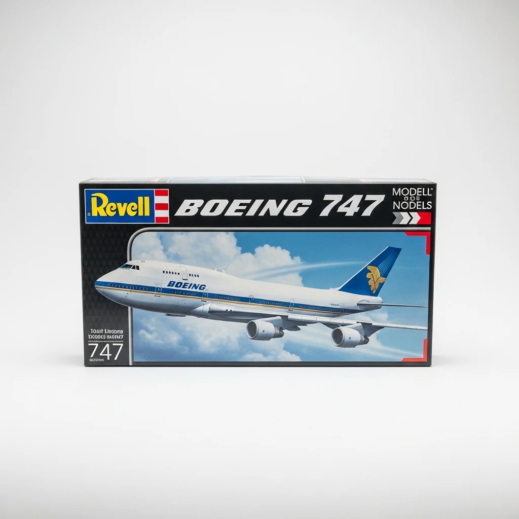 Revell Boeing 747 airplane model kit image 2