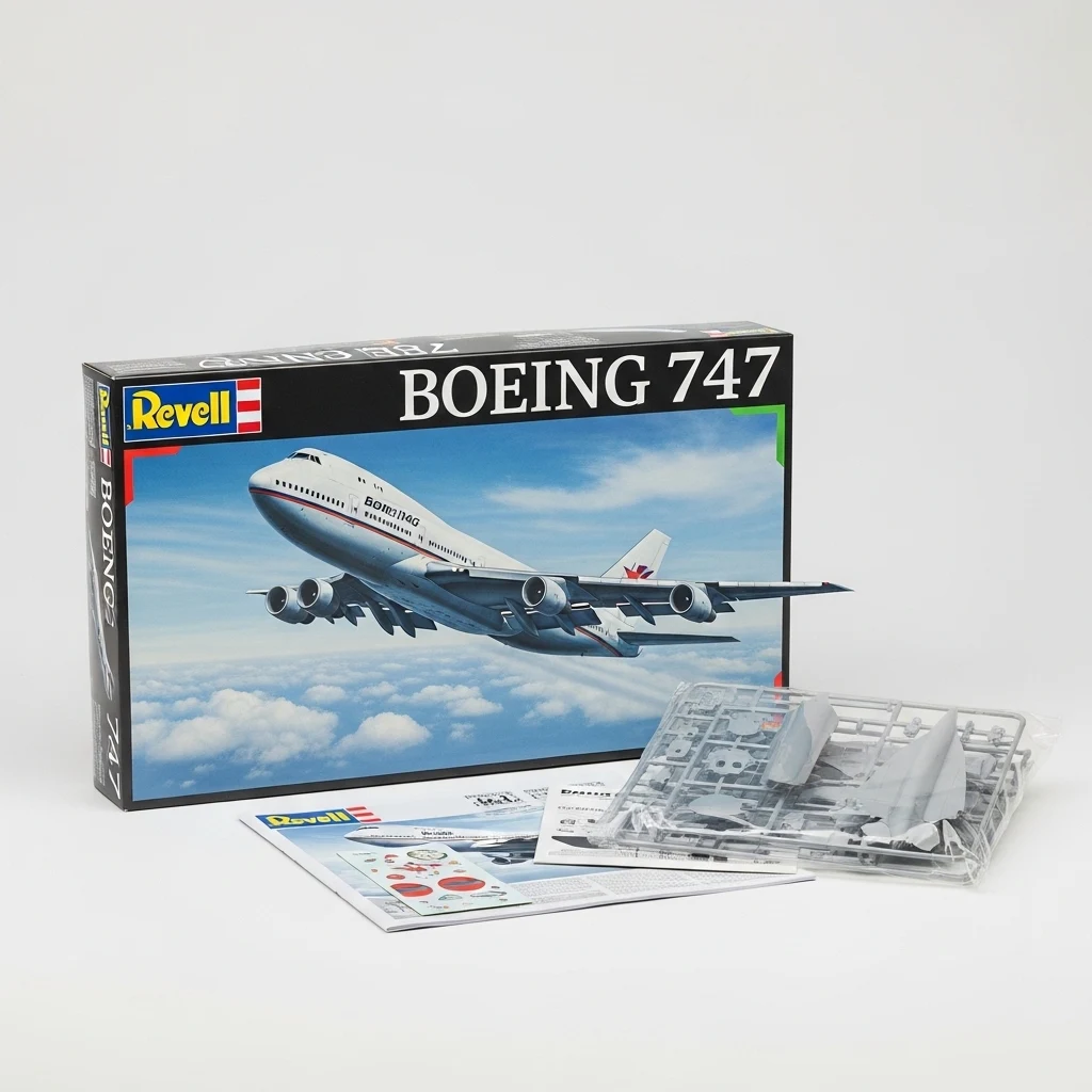 Revell Boeing 747 airplane model kit image 3