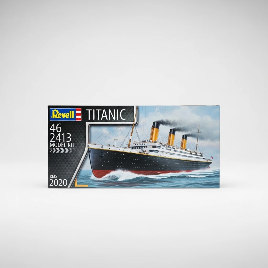 Revell Titanic ship model kit image 2