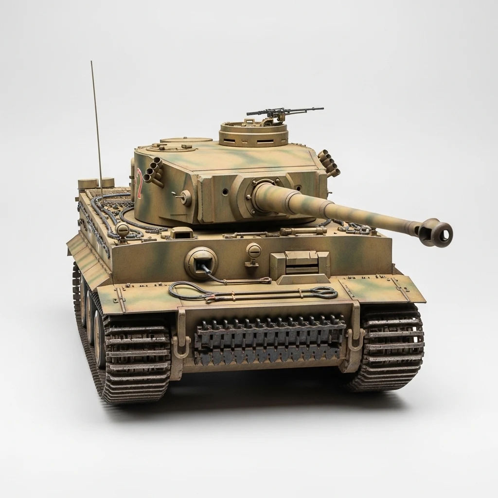 Tamiya 1/35 Tiger I tank kit image 2