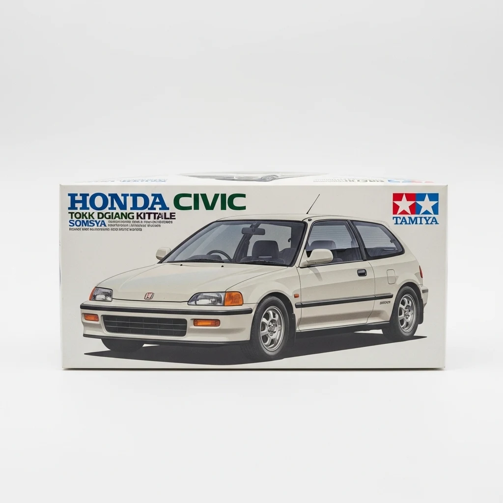 Tamiya Honda Civic model kit image 3
