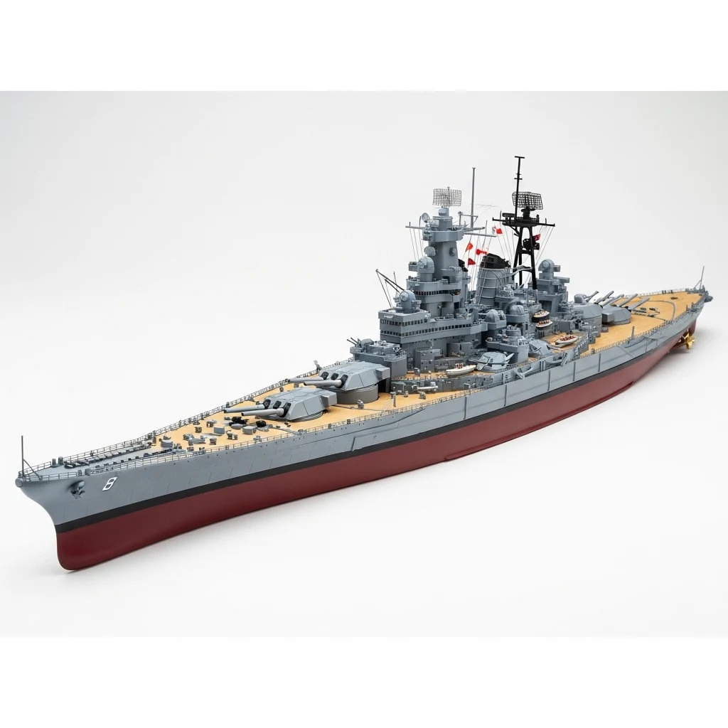 Trumpeter 1/350 USS Missouri battleship image 2